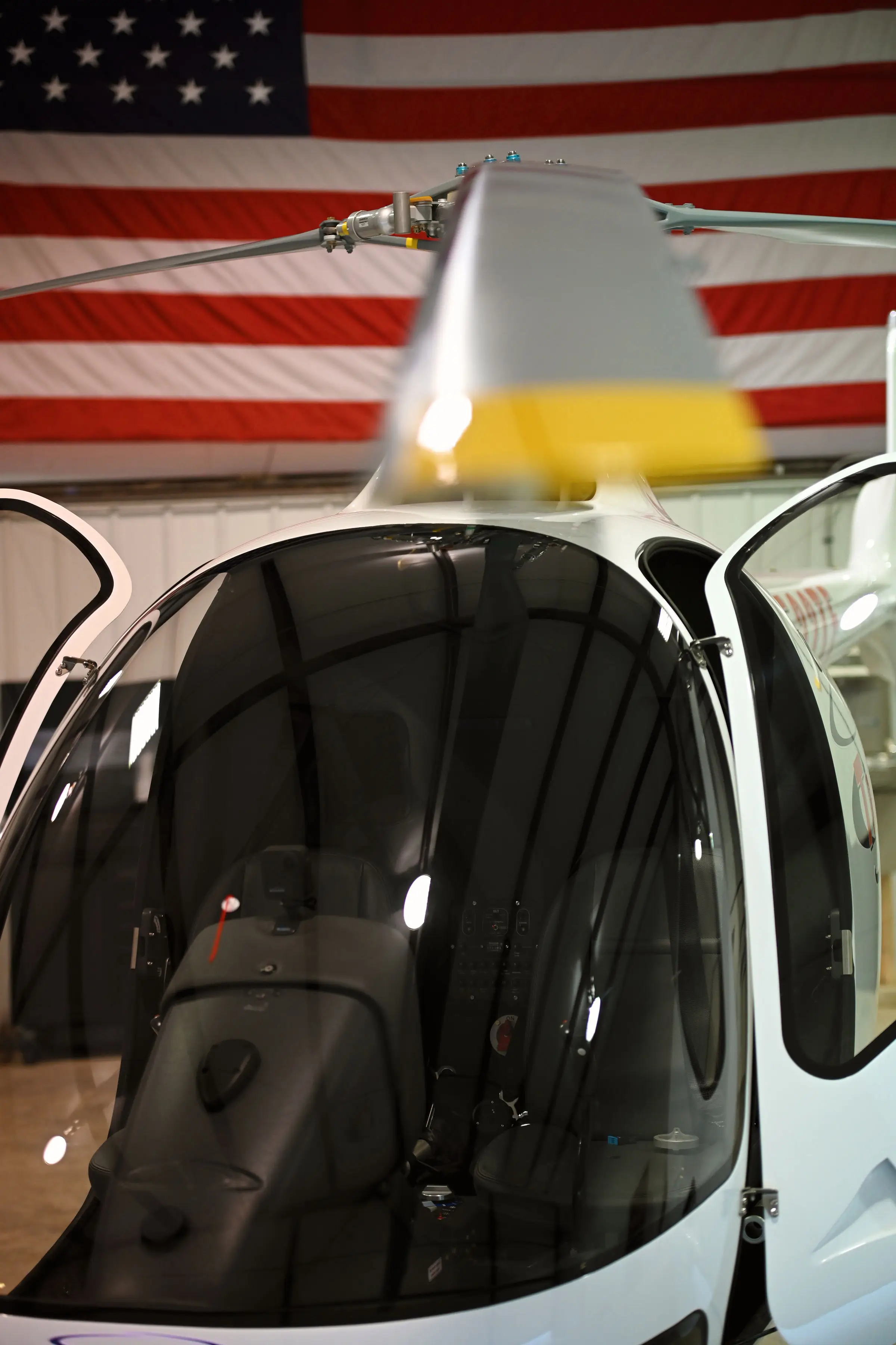 Guimbal Cabri G2 Helicopter TruFlight Academy Cockpit Close-up