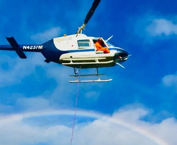 Helicopter tour flight departing from TruFlight Academy in Texas